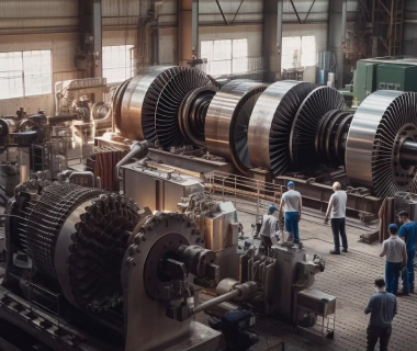 Office Buildings Modern Glass Silhouettes on Moder