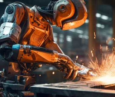 Office Buildings Modern Glass Silhouettes on Moder1